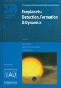 Exoplanets : detection, formation & dynamics : proceedings of the 249th Symposium of the International Astronomical Union held in Suzhou, China, October 22-26, 2007