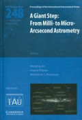 A giant step, from milli- to micro-arcsecond astrometry : proceedings of the 248th Symposium of the International Astronomical Union held in Shanghai, China, October 15-19, 2007