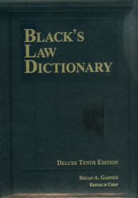 Black's law dictionary