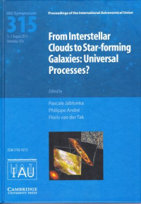 From interstellar clouds to star-forming galaxies: universal processes?