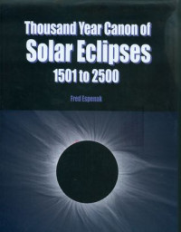 Thousand year canon of solar eclipses 1501 to 2500