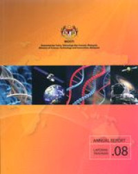 MOSTI Laporan Tahunan 2008 Annual Report.