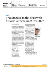 Thais to take to the skies with historic launches in 2023-2027