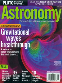 Astronomy : May 2016