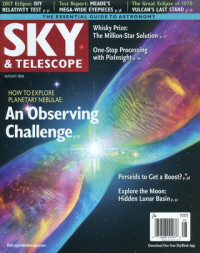 Sky and telescope : August 2016