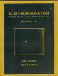 Electromagnetism : principles and applications.