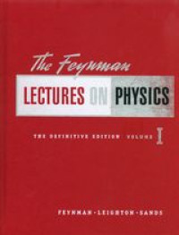 The Feynman lectures on physics