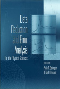 Data reduction and error analysis for the physical sciences