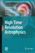 High time resolution astrophysics