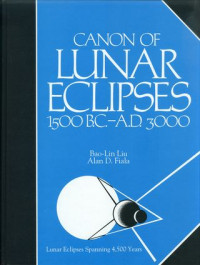 Canon of Lunar Eclipses 1500 B.C.-A.D. 3000