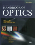 Handbook of optics : Volume 3 Vision and vision optics
