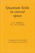 Quantum fields in curved space