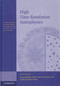 High time-resolution astrophysics