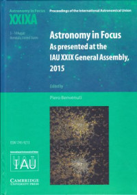 Image of Astronomy in focus : as presented at the IAU XXIX General Assembly, 2015